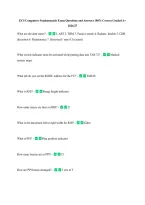 ECS Computers Fundamentals Exam Questions and Answers 100&percnt; Correct Graded A&plus; &NewLine;2026&sol;27