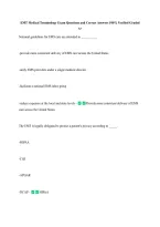 EMT Medical Terminology Exam Questions and Correct Answers 100&percnt; Verified Graded &NewLine;A&plus; 