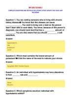 NR 283 EXAM 2&NewLine;COMPLETE QUESTIONS AND DETAILED SOLUTIONS LATEST UPDATE THIS YEAR JUST&NewLine;RELEASED