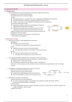 Volledige samenvatting Metabolisme en regulatie &vert; H1 - H15 &vert; 1e jaar BLT UCLL &vert;