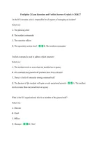 Firefighter 2 Exam Questions and Verified Answers Graded A&plus; 2026&sol;27