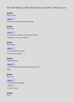 EECS 280 Midterm &vert; UPDATED Questions with 100&percnt; Verified Answers&NewLine;