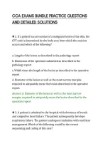 CCA EXAMS BUNDLE PRACTICE QUESTIONS&NewLine;AND DETAILED SOLUTIONS&NewLine;
