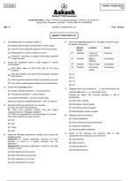 Animal Tissues &ndash; NEET Practice Question Paper &vert; Class 11 Biology &vert; MCQs & Exam Practice&NewLine;