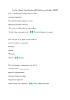 Iowa Core Manual Exam Questions and Verified Answers Graded A&plus; 2026&sol;27 &NewLine;