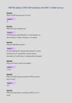 NRP 9th edition &vert; UPDATED Questions with 100&percnt; Verified Answers&NewLine;