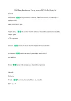ISYE Exam Questions and Correct Answers 100&percnt; Verified Graded A&plus; &NewLine;