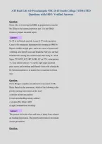 ATI Real Life 4&period;0 Preeclampsia NSG 3113 South College &vert; UPDATED&NewLine;Questions with 100&percnt; Verified Answers&NewLine;