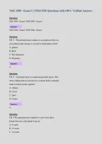 NSG 3500 - Exam 1 &vert; UPDATED Questions with 100&percnt; Verified Answers&NewLine;