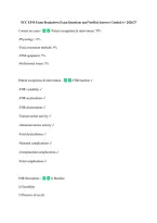 NCC EFM Exam Breakdown Exam Questions and Verified Answers Graded A&plus; 2026&sol;27 &NewLine;