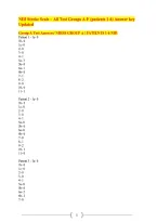 NIH Stroke Scale &lpar;NIHSS&rpar; Answer Key &ndash; All Test Groups A&ndash;F&comma; Patients 1&ndash;6