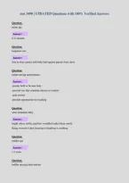 nur 3490 &vert; UPDATED Questions with 100&percnt; Verified Answers&NewLine;