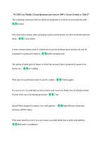 NCCER Core Module 2 Exam Questions and Answers 100&percnt; Correct Graded A&plus; 2026&sol;27 &NewLine;