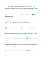 NEIEP Mechanics Exam Questions and Verified Answers Graded A&plus; 2026&sol;27 &NewLine;