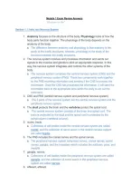 PORTAGE LEARNING BIO 152 MODULE 1 EXAM REVIEW ANSWERS &vert; BIOLOGY STUDY GUIDE