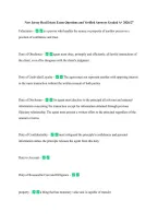 New Jersey Real Estate Exam Questions and Verified Answers Graded A&plus; 2026&sol;27 &NewLine;