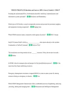 NIMS IS-700&period;B EXAM Questions and Answers 100&percnt; Correct Graded A&plus; 2026&sol;27 &NewLine;
