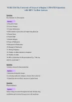 NURS 5334 The University of Texas at Arlington &vert; UPDATED Questions&NewLine;with 100&percnt; Verified Answers&NewLine;