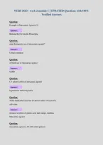 NURS 5663 - week 2 module 1 &vert; UPDATED Questions with 100&percnt;&NewLine;Verified Answers