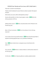 NURS 5663 Exam 3 Questions and Correct Answers 100&percnt; Verified Graded A&plus; &NewLine;