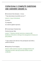 CGFM EXAM 3 COMPLETE QUESTIONS&NewLine;AND ANSWERS GRADED A&plus;