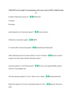 NURS 5663 week 2 module 1 Exam Questions and Correct Answers 100&percnt; Verified Graded &NewLine;A&plus;