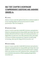 SELF TEST CHAPTER 13 BONTRAGER&NewLine;COMPREHENSIVE QUESTIONS AND ANSWERS&NewLine;GRADED A&plus;
