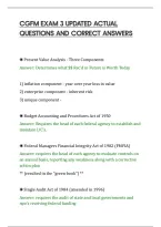 CGFM EXAM 3 UPDATED ACTUAL&NewLine;QUESTIONS AND CORRECT ANSWERS&NewLine;