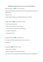 NURS 8026 Exam Questions and Correct Answers 100&percnt; Verified Graded A&plus; &NewLine;