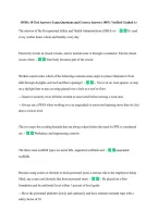 OSHA 10 Test Answers Exam Questions and Correct Answers 100&percnt; Verified Graded A&plus; &NewLine;
