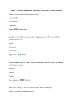 PATHO 370 Final Exam Questions and Correct Answers 100&percnt; Verified Graded A&plus; &NewLine;