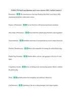 PATHO 370 Final Exam Questions and Correct Answers 100&percnt; Verified Graded A&plus; &NewLine;