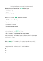 PHR Exam Questions and Verified Answers Graded A&plus; 2026&sol;27 &NewLine;