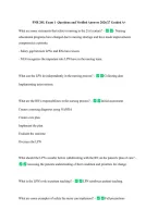 PNR 205&comma; Exam 1  Questions and Verified Answers 2026&sol;27 Graded A&plus; &NewLine;