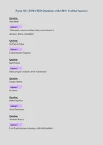 Psych 351 &vert; UPDATED Questions with 100&percnt; Verified Answers&NewLine;