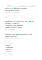 TCOLE Penal Code Exam Questions and Verified Answers Graded A&plus; 2026&sol;27 &NewLine;