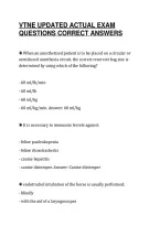 VTNE PREP FINAL STUDY GUIDE 2026 TESTED ITEMS SOLVED&period;pdf