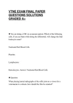 VTNE&lowbar;EXAM&lowbar;SCRIPT&lowbar;2026&lowbar;UPDATED&lowbar;QUESTIONS&lowbar;AND&lowbar;CORRECT&lowbar;ANSWERS&lowbar;GRADED&period;pdf