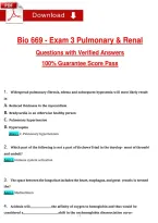 BIO 669 Exam 3 &lpar;Latest 2026&sol;2027&rpar; Actual Questions & Answers with Rationales A&plus; Graded &vert; Updated PDF