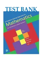 Test Bank for A Problem Solving Approach to Mathematics for Elementary School Teachers&comma; 13th Edition Rick Billstein&comma; Shlomo Libeskind&comma; Johnny Lott&vert;&vert;ISBN NO&colon;&vert;&vert;ISBN NO&colon;&vert;&vert;All Chapters&vert;&vert;Complete Guide A&plus;
