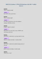 SPED 5311 Module 1 &vert; UPDATED Questions with 100&percnt; Verified&NewLine;Answers