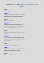 SPED 5311 Module 2 &vert; UPDATED Questions with 100&percnt; Verified&NewLine;Answers
