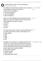 CEH 312-50v10 Review Part 2 &sol; Score 100&percnt; &sol; 2026 Update &sol; Ethical Hacker Exam Prep&NewLine;&NewLine;