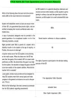 FTCE NAVA ED Test Questions and Answers Rated A