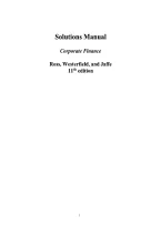  Corporate Finance &lpar;9th Edition&rpar; &vert; Solutions Manual with Worked Answers