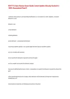 PSY7713 Quiz Review Exam Guide Latest Update Already Graded A&plus; 100&percnt; Guaranteed Pass&excl;&excl;&excl;