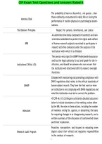 CIP Exam Test Questions and Answers Rated A
