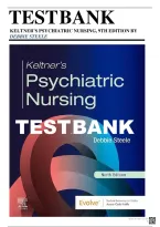 Test Bank For Keltner&rsquo;s Psychiatric Nursing&comma; 9th Edition By Debbie Steele &vert; 9780323791960 &vert; &vert; Chapter 1- 36 &vert; Complete Questions And Answers A&plus;