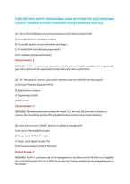 Certified Safety Professional &lpar;CSP&rpar; Exam Prep with Correct Answers