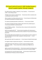 CPL Exam 8 with all Correct & 100&percnt; Verified Answers &vert;Actual Complete Update &vert;Already Graded A&plus;